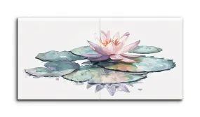 Serene Water Lily on Tranquil Pond