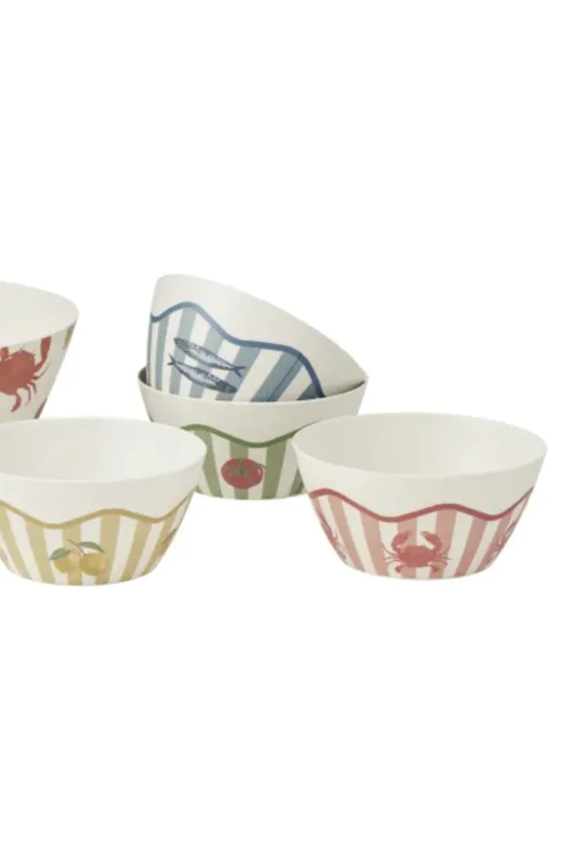 Sicily Bamboo Salad Set
