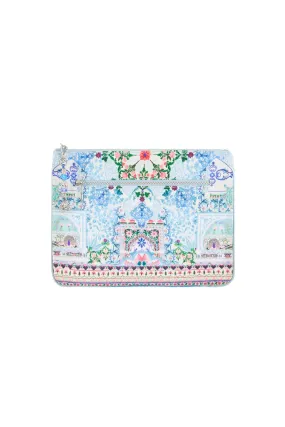 SMALL CANVAS CLUTCH LOVERS RETREAT
