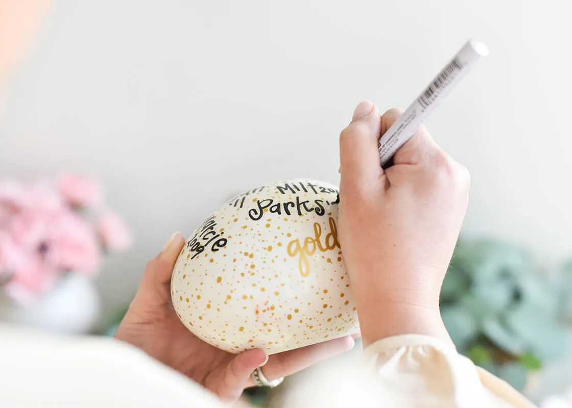 Speckled Golden Egg