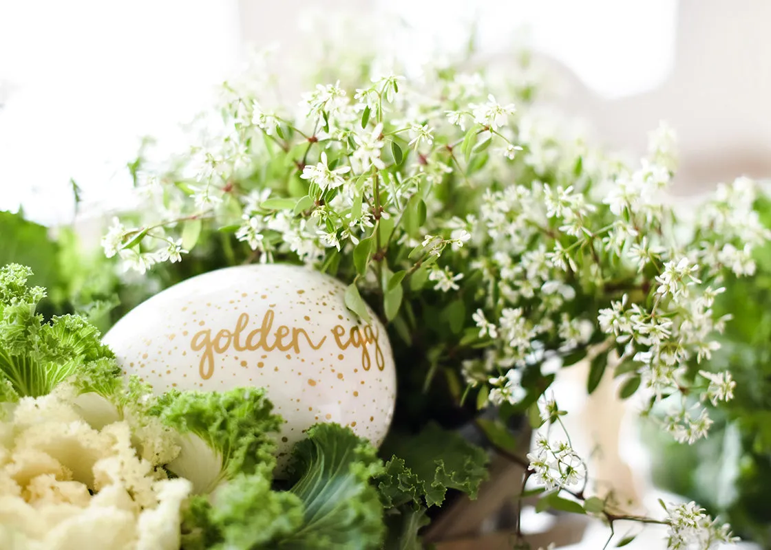 Speckled Golden Egg