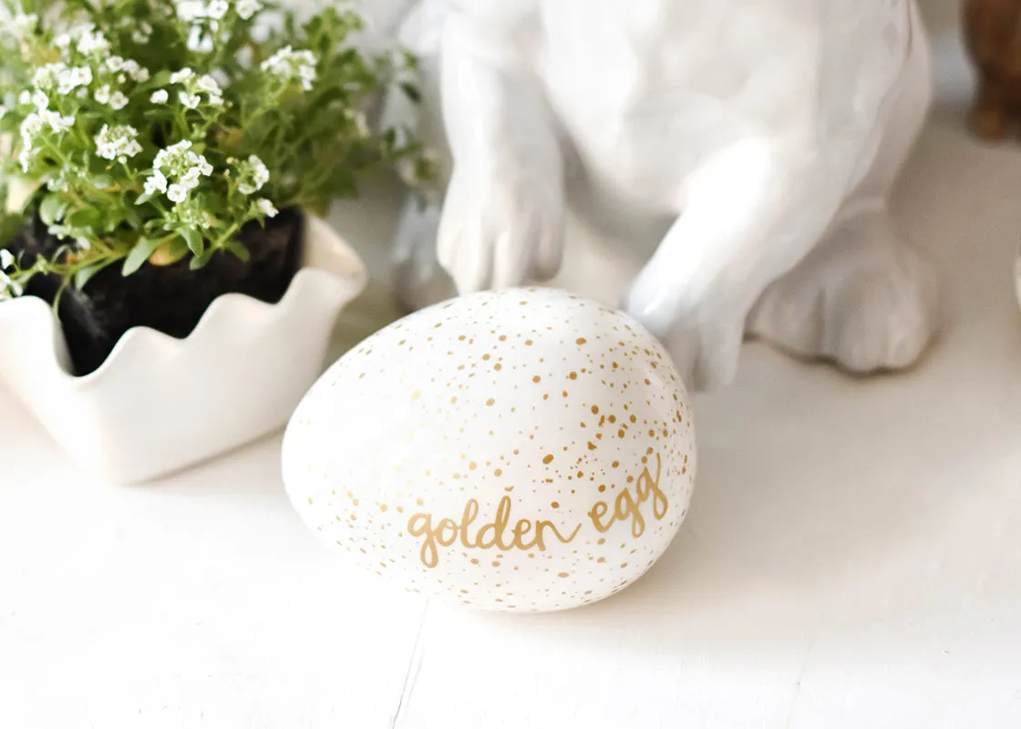 Speckled Golden Egg