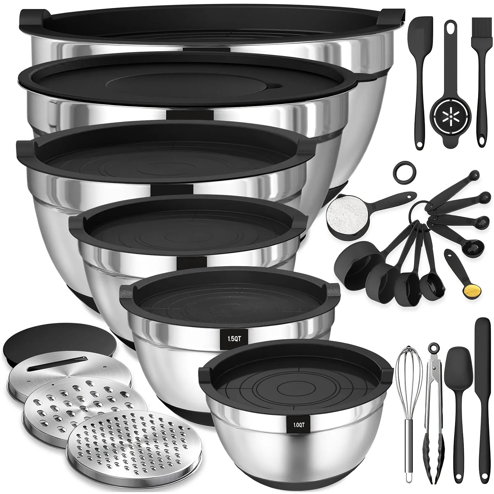Stainless Steel Mixing Bowls Set