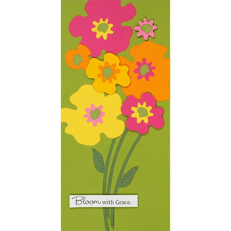 Stampendous Floral Bouquet Die Set