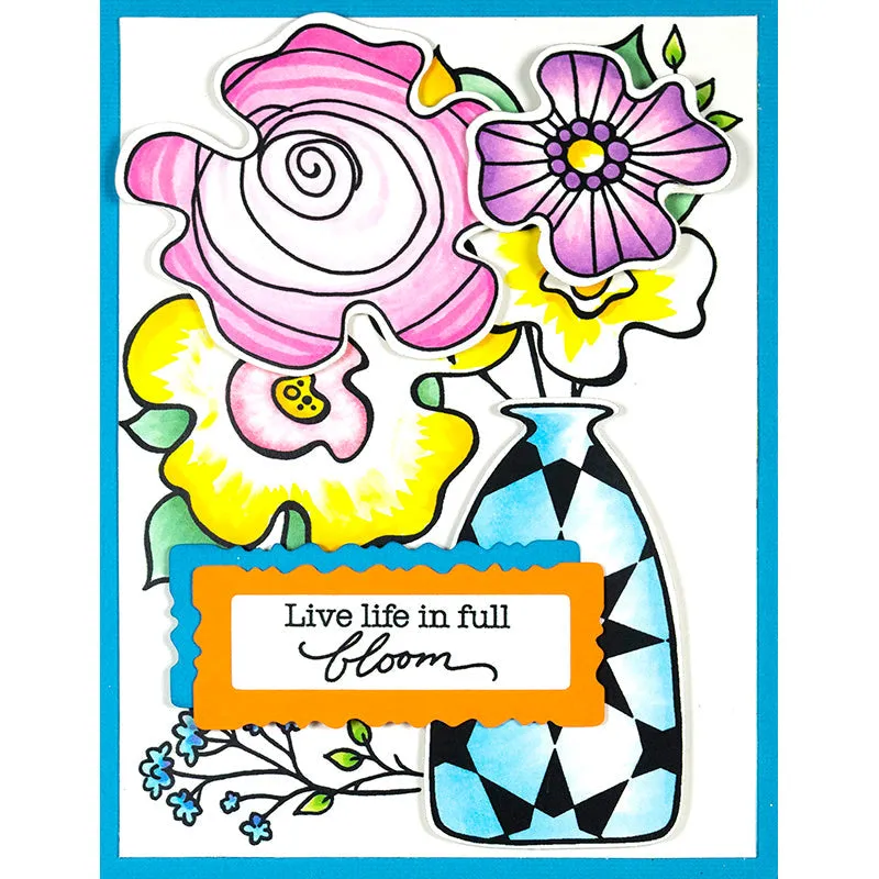 Stampendous Floral Bouquet Die Set
