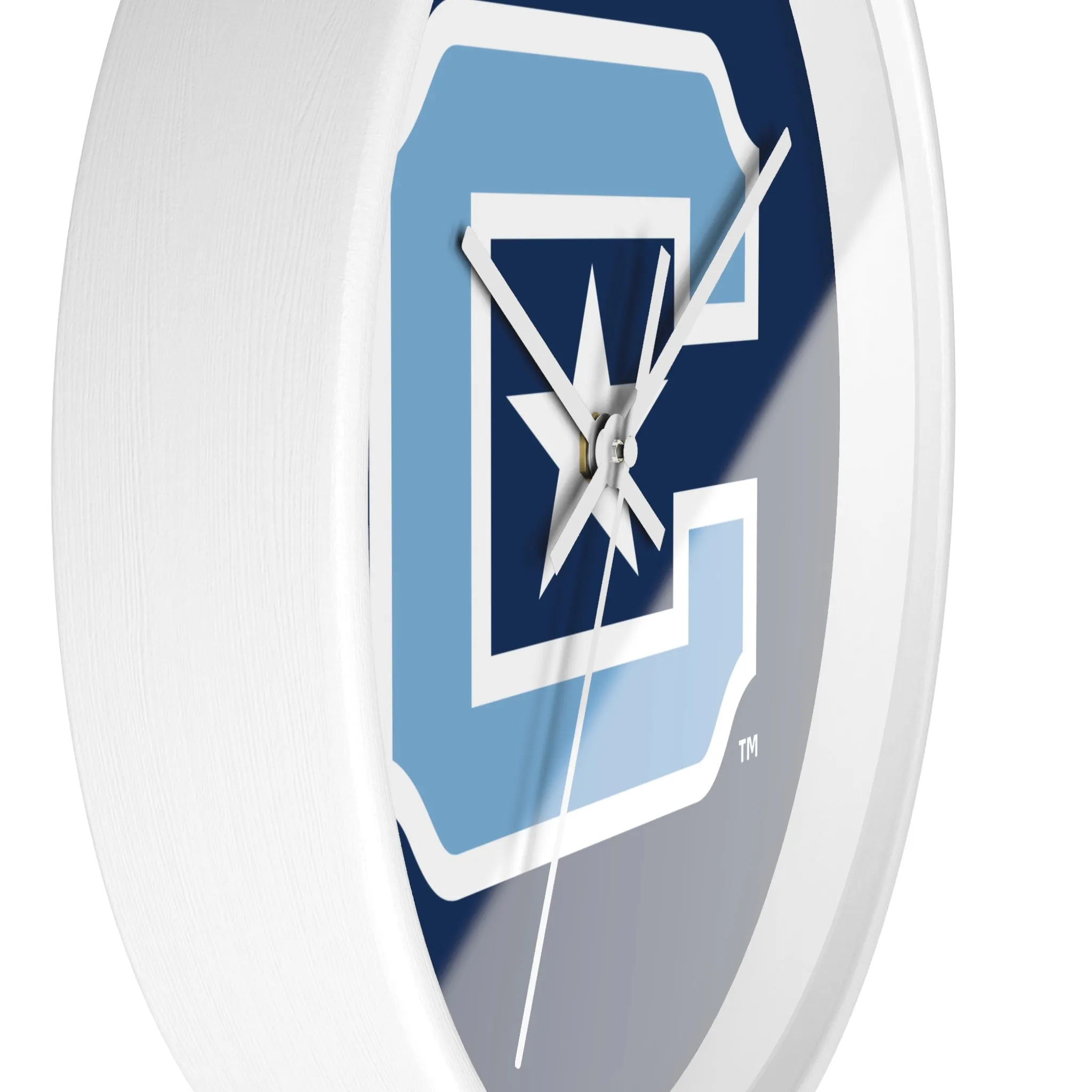 The Citadel, Carolina Blue C Star, Wall Clock