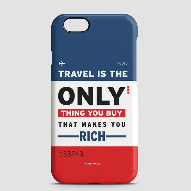 Travel is - Phone Case