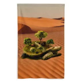 Turtle Painting Flag Tapestry - Unique Artistic Home Decor for Any Room