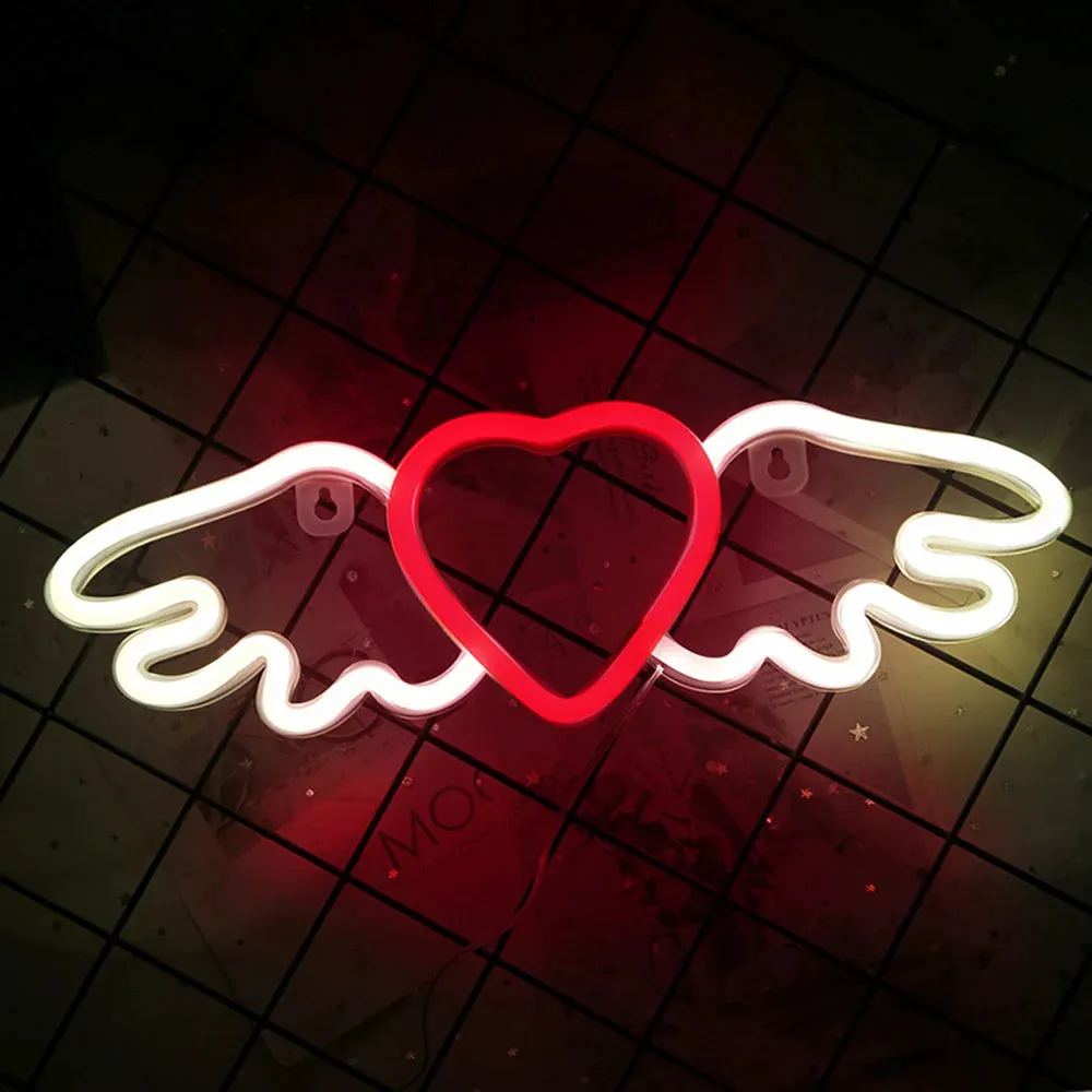USB LED Neon Lights Sign for Wall Art