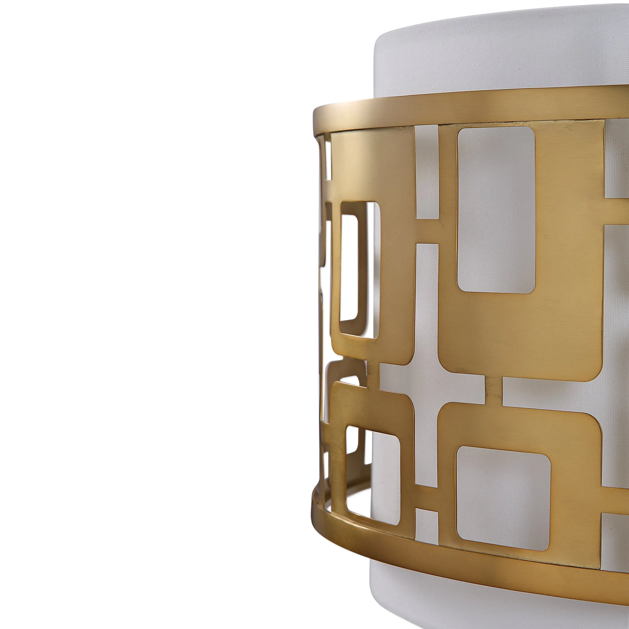 Vecta 3 Light Brass Pendant