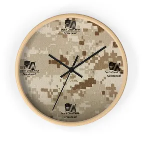 Veteran's Wall clock