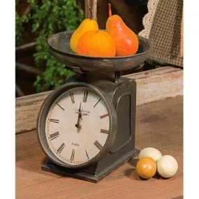 Vintage Scale Clock