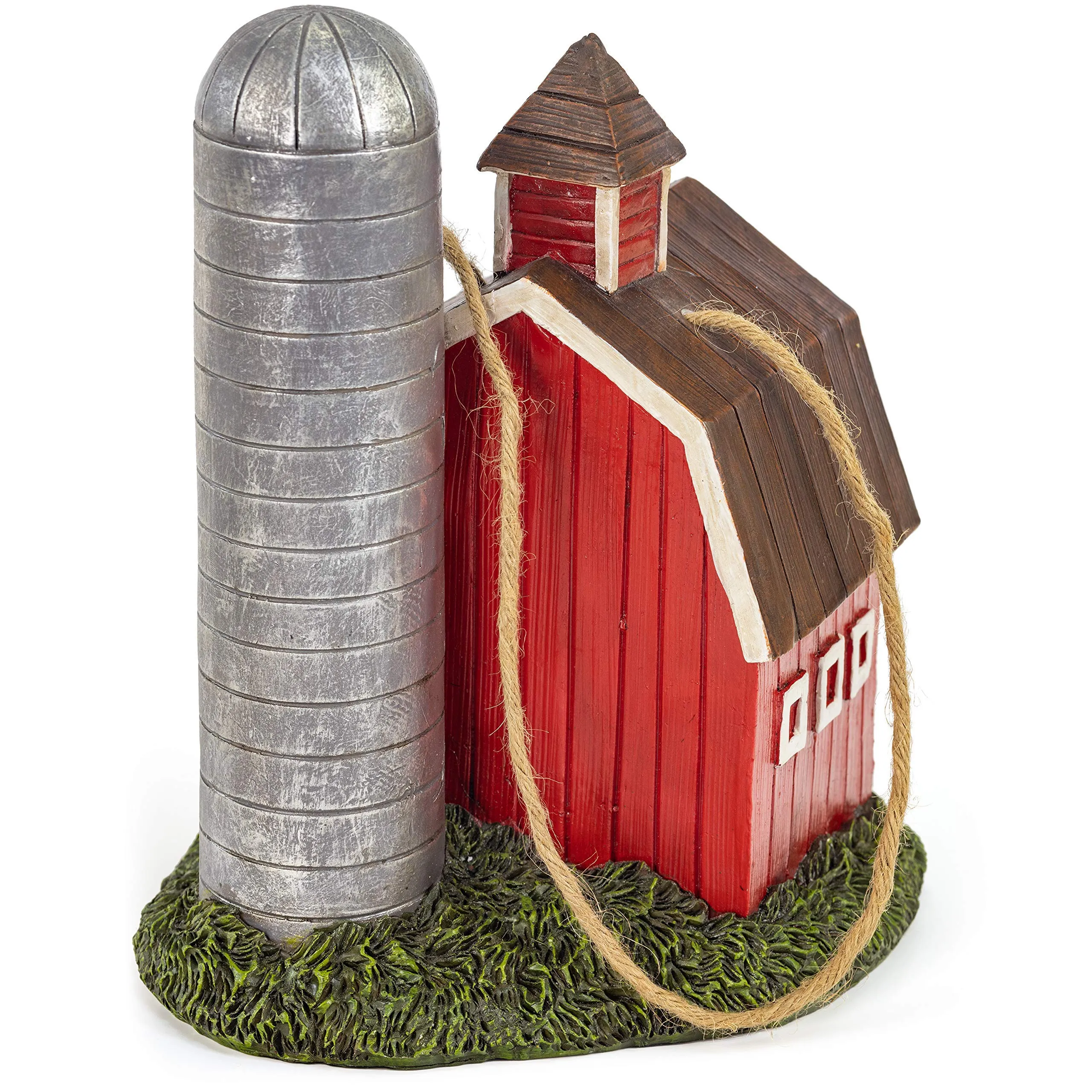 VP Home Red Barn Decorative Hand-Painted