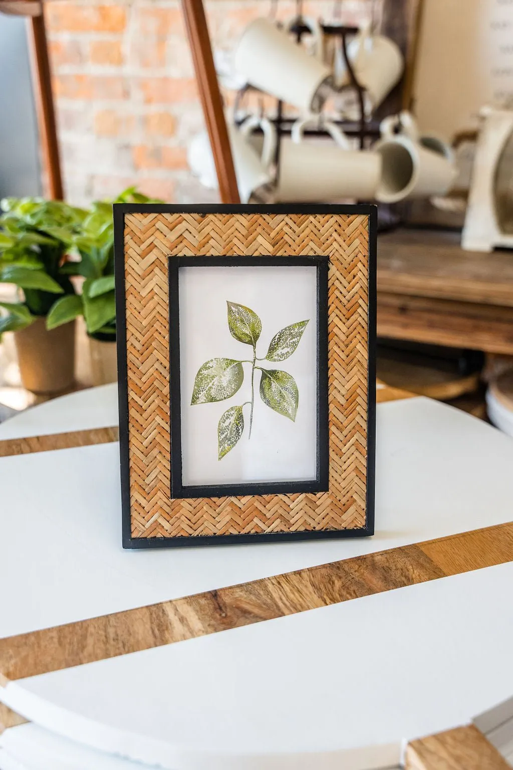 Woven Chevron Picture Frame