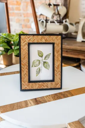 Woven Chevron Picture Frame